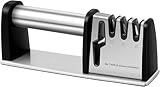 Knife Sharpeners, 4 in 1 Professional Chef's Kitchen Knife Accessories, Kitchen Blade & Scissors...