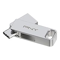 PNY – PNY 256GB Duo LINK USB 3.2 Typ-C Dual Flash Drive für Androi
