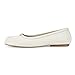 POYOIOR White Tabi Shoes Women Split Toe Wide Width Ballet Flats Comfort Casual Work Shoes for Women Office 2025 Spring Size 7.5