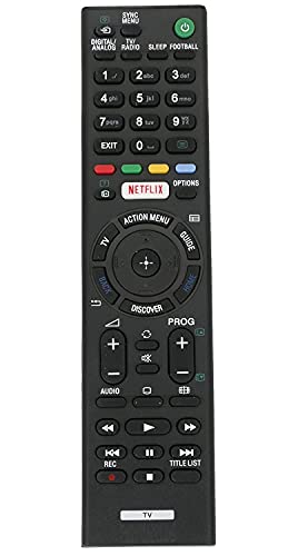 Image of VNQ Remote Compatible with Sony Bravia tv Remote RMT-TX100D RMT-TX102D Compatible list-KD-75X8500C KD-75X9100C KD-75X9400C and Much More
