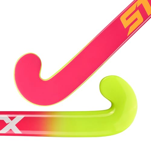 STX RX 101 Field Hockey Stick 35", Pink/Yellow