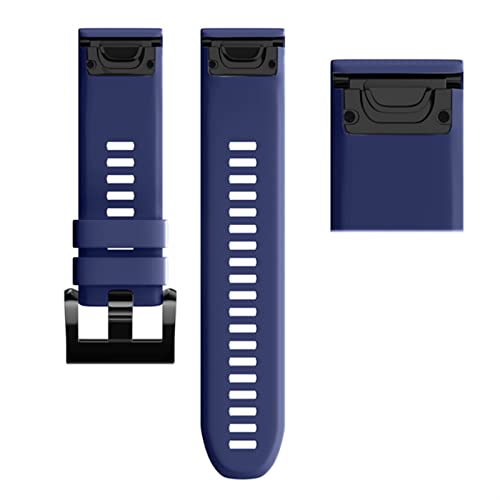 Bracelet silicone Quickfit 26mm Garmin Fenix 7 du bureau au trail aventure