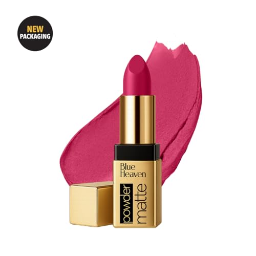 Image of Blue Heaven Powder Matte Lipstick Flaming Red