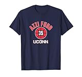 UConn Basketball: Azzi Fudd Name Number Ball T-Shirt