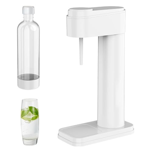 Machine à eau pétillante, bouteille réutilisable, système de gazéification silencieux, compatible avec les carbonateurs de CO2 de 60 L (cylindre non inclus)
