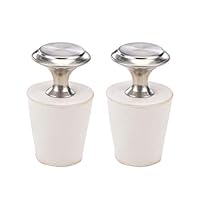 sourcing map Silikon-Stopfen, Schwimmbad-Winterstopfen für 15-22 mm Rohrloch, 2 Stück