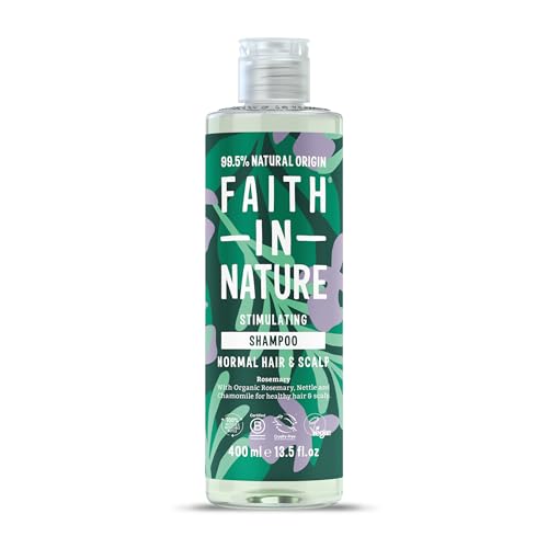 Faith In Nature Shampoo Naturale al Rosmarino, Equilibrante, Vegano, senza