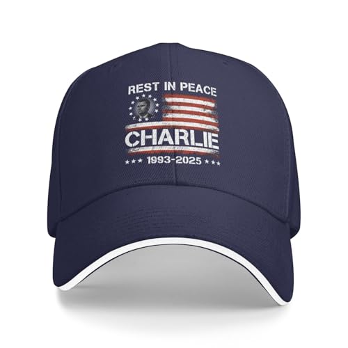 HACXZ Homenaje a Charlie Kirk en Paz Gorras Republicanas con Gorra de béisbol de Charlie