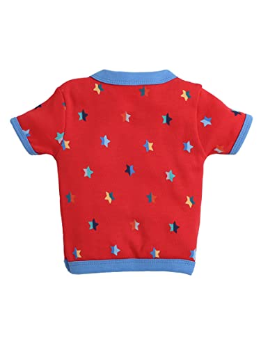 Image of EIO Newborn Baby Cotton Jabla Set (Pack of 4) | Soft Breathable Front-Open Vests for Infants | Gentle on Skin | Unisex Baby Essentials