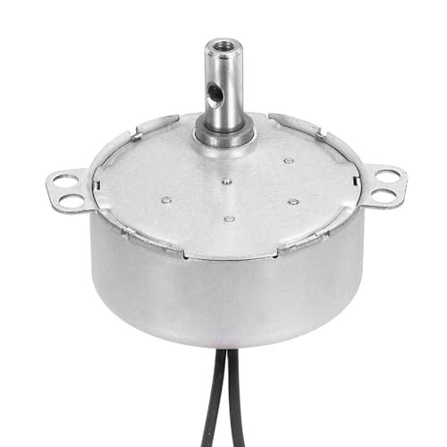 QUARKZMAN Motor Sincrónico, AC220-240V 50/60Hz 10-12 RPM CW/CCW 4W Baja Velocidad Motor De Rotación Lenta Para Ventilador Eléctrico, Calentador, Proyectos Artísticos