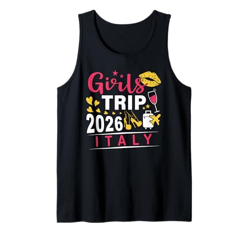 Girls Trip 2026 Italy Travel Girls Group Italy Vacay Canotta