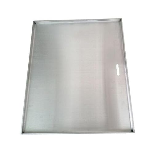 Gas BBQ Hotplate 400mm x 480mm - Stainless Steel
