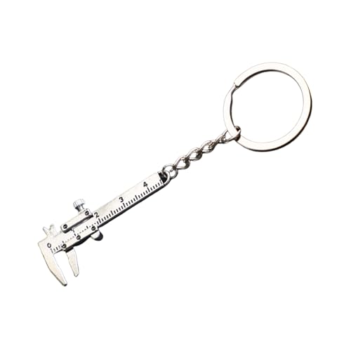 Calibrador Vernier Portátil 50mm Llavero miniatura 6