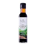 Organic Carob, Australian, Carob Syrup, Superfood, 8.45fl.oz. NON-GMO, World's #1 Best Tasting, Pure Carob Syrup (no added flavors,sugars) Vegan, New Generation Carob, Organic Carob Syrup, Carob