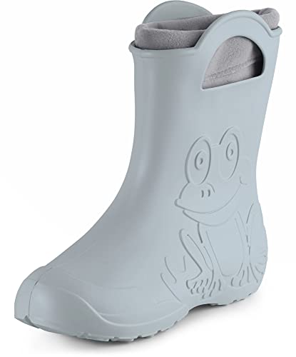Gummistiefel Kurz Damen - Rutschfeste Regenschuhe Halbstiefel Wasserdicht