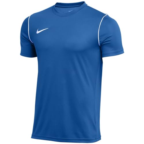 NIKE Hombre Camiseta de Manga Corta, Royal Blue/White/White, M