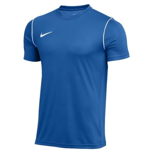 NIKE Hombre Camiseta de Manga Corta, Royal Blue/White/White, L