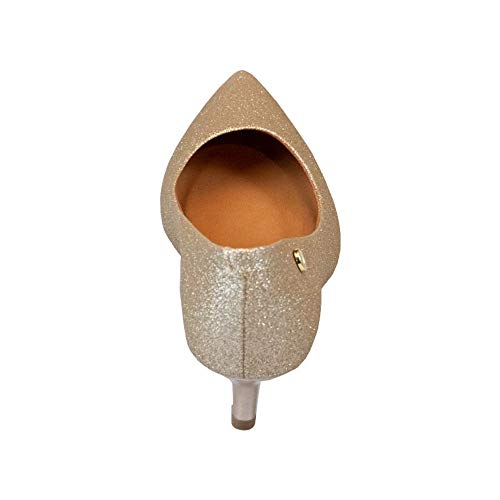 SCARPIN ELEGANTE COM BRILHO VIZZANO DOURADO 1334100 38 DOURADO