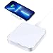 Hoidokly Caricatore Wireless da Magnetico Caricatore Senza Fili, Adsorbimento Supporto di Ricarica Rapida Qi Wireless Charger per iPhone 13/13 Pro/13 Pro Max/13 Mini/12/12 Pro/12 Pro Max- Bianco
