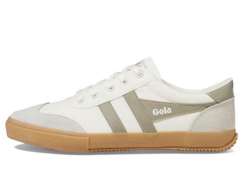 Image of Gola Women's Badminton Off-White /Feather Grey /Gum 6.5 Medium