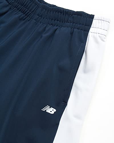 New Balance Boys' Athletic Sweatpants - 2 Pack Performance Tricot Jogger Pants (Little Boy/Big Boy), Size 8, Indigo/Black #TOP4