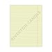 for Glue Top Writing Pads, Legal Rule, Letter, Canary, 50 Sheet Pads/Pack,