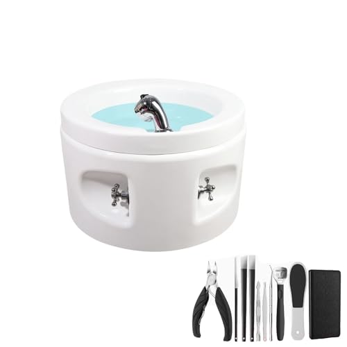 Masajeador Spa de Pies Acrílico con Luz y Calefacción miniatura 2