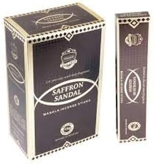 Saffron Sandal Incense Sticks 15 GMS
