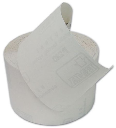 Carta Vetrara Abrasiva al Corindone Bianco ACN Grana 320 H120 mm 100 mt (Fna)