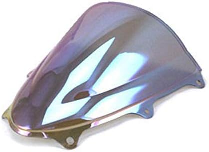 Double Bubble Windshield Windscreen for Suzuki GSXR600 GSXR750 600 750 2011-2016 (Chrome)