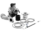 Se entrega con DHL vergaserkit Malossi Phbl 25B para Vespa 90 – 125/PV/ET3 cabe también para Vespa 50/N/L/R/S/Special/SR/SS, 2 agujeros, deslizante de deriva, conexión de goma, con embudo de aspiración