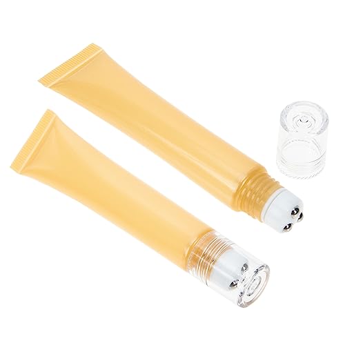 SKISUNO 2Piezas Botella de Rodillo Recargable para Cosméticos de para Cuidado