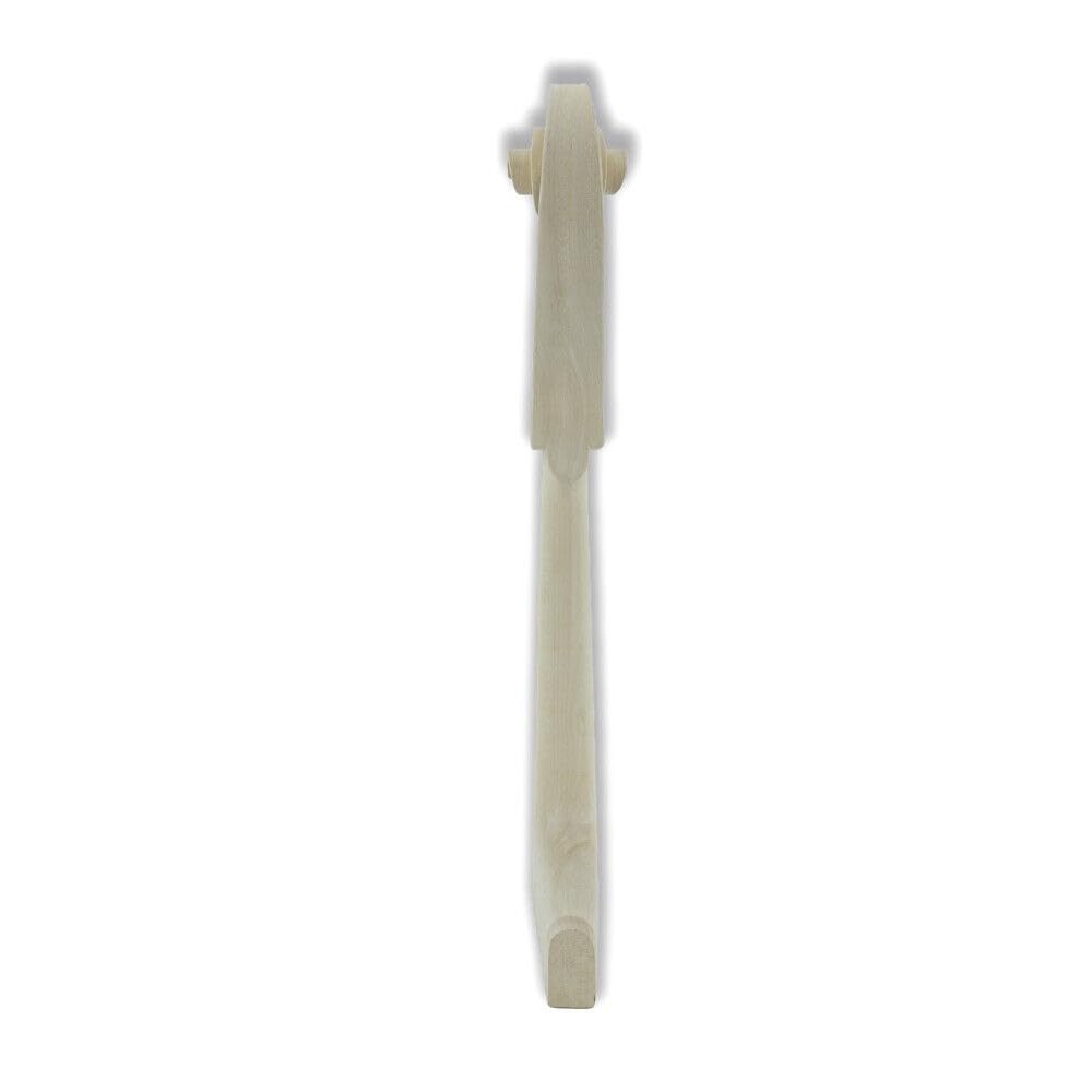 Nuevo mástil de arce para contrabajo de tamaño 3/4 para una construcción superior de instrumentos musicales de bricolaje (tamaño 3/4)