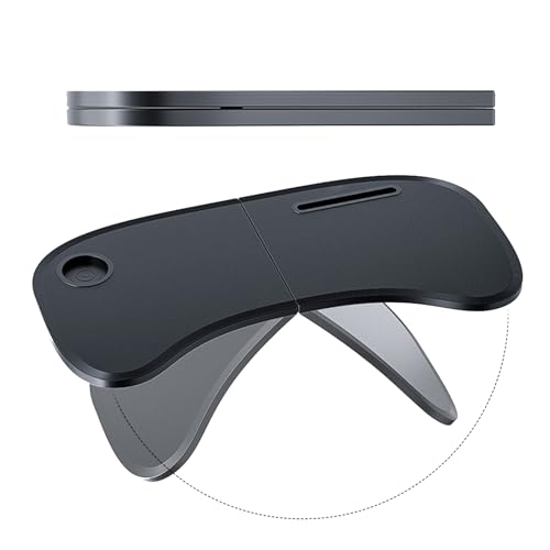 Tablette de volant pour ordinateur et repas avec support téléphone