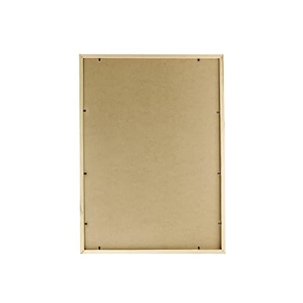 Bilderrahmen 50x70 cm – Farbe Grün, aus Holz, mit Acrylglas – zum vertikalen oder horizontalen Aufhängen/Aufstellen, für… – Bild 5