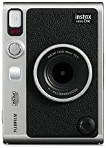instax mini EVO 2-in-1 instant photo camera and printer with with 2.7 inch LCD screen, 10 Lens and 10 Film effects, mini film format