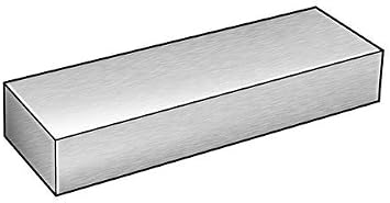 Flat, Steel, 4140, 1/4 x 1 in, 1 Ft L