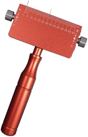 Plastic Film Stretch Sampler, Lab Paper Fixed Width Sampling Knife, 2.5-60 Mm Adjustable Sampling Width, for Adhesive Tapes