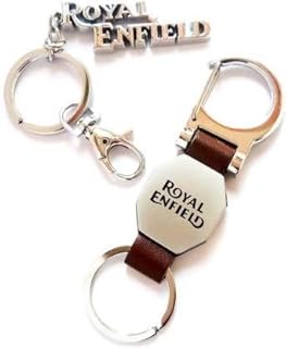 techpro Royal Enfield Leather Metal and Full Metal Keychain/Keyring-picture-55