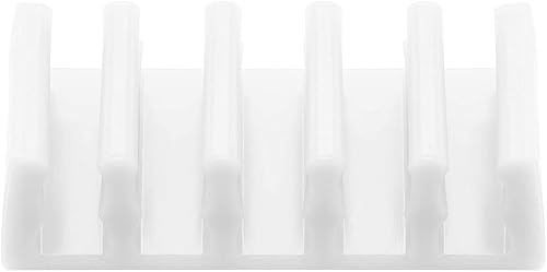 Goobay 5 Slots Cable Management 2-Piece Set, White