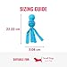 KONG – Wubba Puppy – Zerrspielzeug aus Nylon (Farbvar.) – Für Kleine Welpen