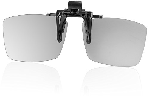 Ed Cinema Clip-On 3D Glasses 4 Pack For Lg 3D Tvs - Adult Sized Passive Circular Polarized 3D Glasses #TOP4