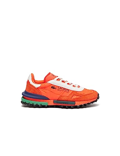 Lacoste Men Elite Active Branded Textile Trainers Sneaker