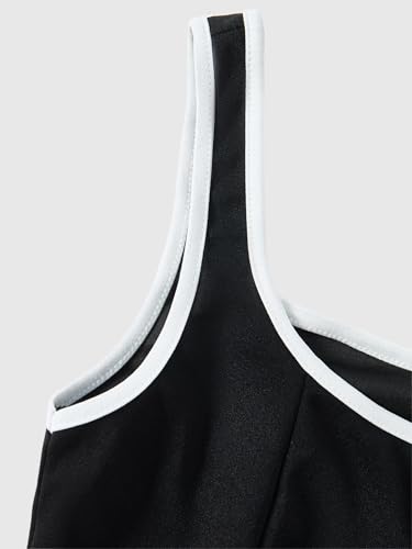 Women's Summer Bow Mini Dress Elegant Square Neck Sleeveless Evening Party Dresses3