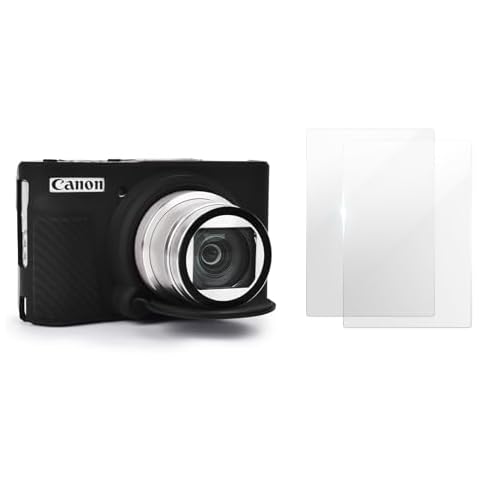 VOVMOEYA SX740 Camera Case Set with Screen Protectors Cover