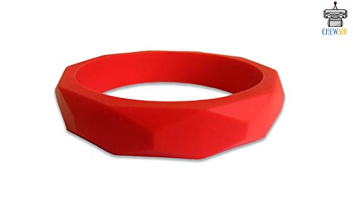 ChewAid Masticar Colgante Collar de formación y el Desarrollo Fidget Juguete Masticar el Collar para la dentición Bebés, Sensorial, Oral Motor, Ansiedad, Autismo, ADHD