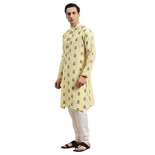 Image of SOJANYA (Since 1958 Men's Cotton Printed ONLY Kurta