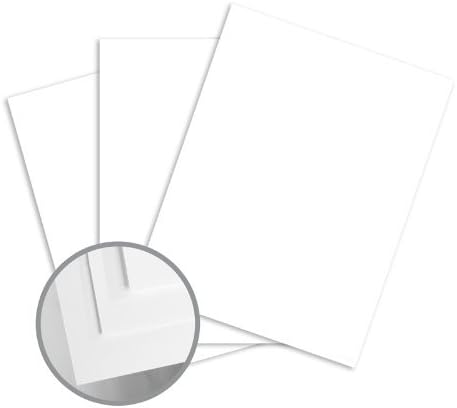 Blazer Digital White Card Stock - 18 x 12 in 130 lb Cover Satin C/2S 200 per Package