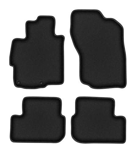Tapis de Sol Velours Noir Durban Mitsubishi Lancer VIII CY : Évitez l'Usure de la Moquette