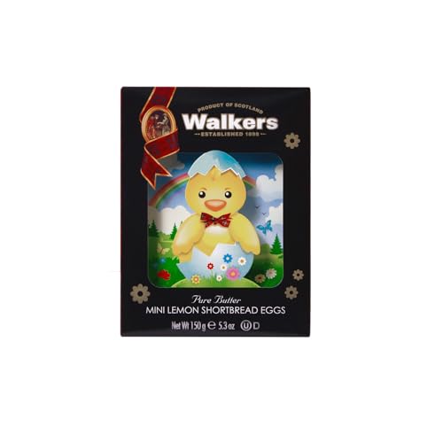 Walker's Shortbread Easter Chick Eggs – Mini Lemon Biscuits, Traditional Scottish Recipe
